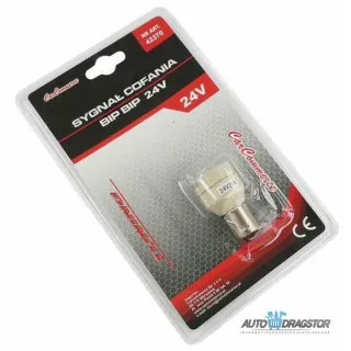 SIJALICA 24V 21W BA15S SA ZVUCNIM SIGNALOM 