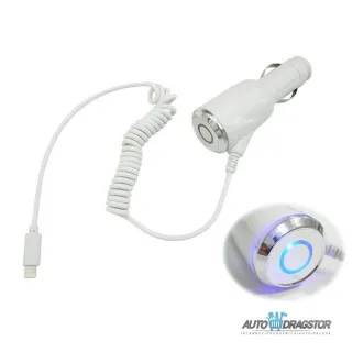 PUNJAČ ZA VOZILO 12/24V,2.1A,IPHONE 