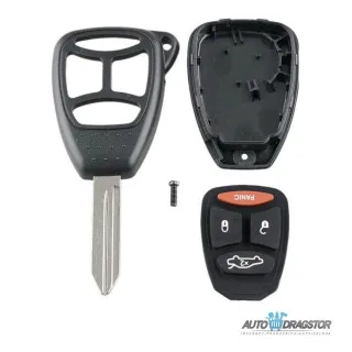 KUĆIŠTE OKLOP KLJUČA 4 dugmeta ZA DODGE 