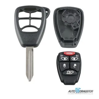 KUĆIŠTE OKLOP KLJUČA 5 dugmeta ZA DODGE 