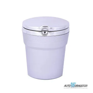 UNIVERZALNA PEPELJARA ZA KOLA SA LED SVETLOM SREBRNA 