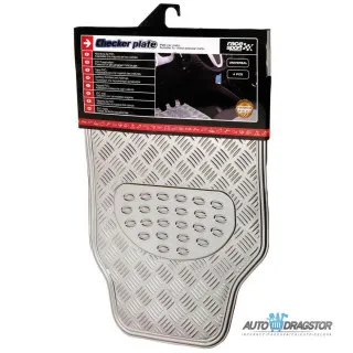 UNIVERZALNE GUMENE PATOSNICE ALU LOOK 4KOM SREBRNE 