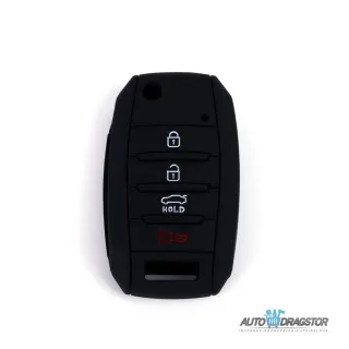 SILIKONSKA NAVLAKA ZA KLJUČEVE CRNA KIA 