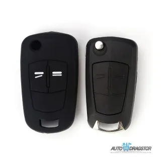 SILIKONSKA NAVLAKA ZA KLJUČEVE CRNA OPEL 