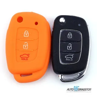 SILIKONSKA NAVLAKA ZA KLJUČEVE CRNA HYUNDAI 