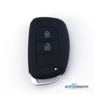 SILIKONSKA NAVLAKA ZA KLJUČEVE CRNA HYUNDAI 