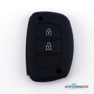 SILIKONSKA NAVLAKA ZA KLJUČEVE CRNA HYUNDAI 