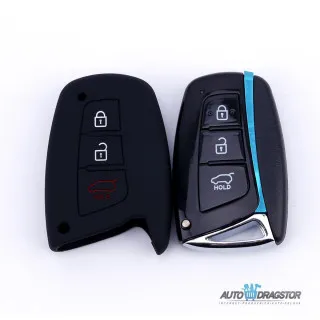 SILIKONSKA NAVLAKA ZA KLJUČEVE CRNA HYUNDAI 