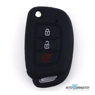 SILIKONSKA NAVLAKA ZA KLJUČEVE CRNA HYUNDAI 