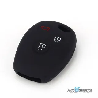 SILIKONSKA NAVLAKA ZA KLJUČEVE CRNA MERCDES 