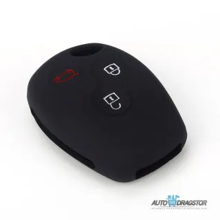 SILIKONSKA NAVLAKA ZA KLJUČEVE CRNA MERCDES 