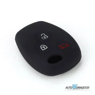 SILIKONSKA NAVLAKA ZA KLJUČEVE CRNA MERCDES 