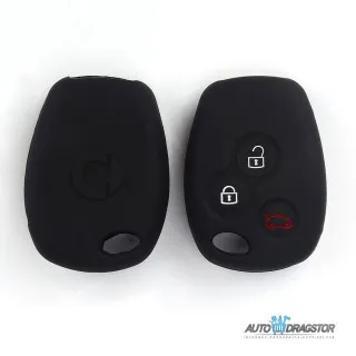 SILIKONSKA NAVLAKA ZA KLJUČEVE CRNA MERCDES 