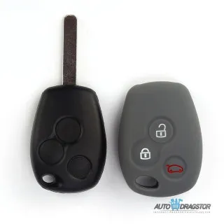 SILIKONSKA NAVLAKA ZA KLJUČEVE CRNA MERCDES 