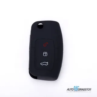 SILIKONSKA NAVLAKA ZA KLJUČEVE CRNA FORD 