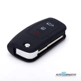 SILIKONSKA NAVLAKA ZA KLJUČEVE CRNA FORD 