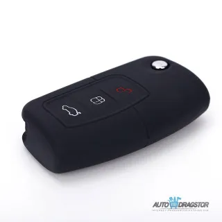 SILIKONSKA NAVLAKA ZA KLJUČEVE CRNA FORD 