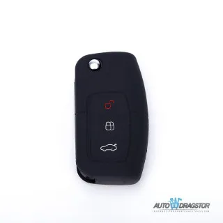 SILIKONSKA NAVLAKA ZA KLJUČEVE CRNA FORD 