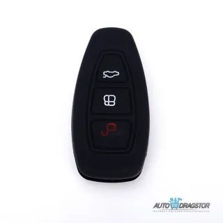 SILIKONSKA NAVLAKA ZA KLJUČEVE CRNA FORD 