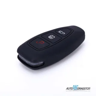 SILIKONSKA NAVLAKA ZA KLJUČEVE CRNA FORD 