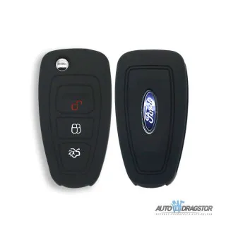 SILIKONSKA NAVLAKA ZA KLJUČEVE CRNA FORD 