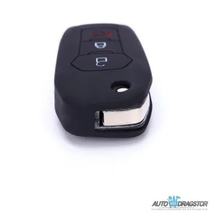 SILIKONSKA NAVLAKA ZA KLJUČEVE CRNA FORD 