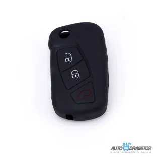 SILIKONSKA NAVLAKA ZA KLJUČEVE CRNA FORD 