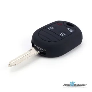 SILIKONSKA NAVLAKA ZA KLJUČEVE CRNA FORD 