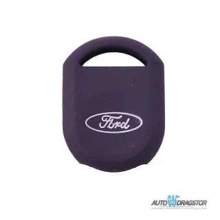 SILIKONSKA NAVLAKA ZA KLJUČEVE CRNA FORD 