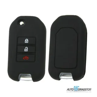 SILIKONSKA NAVLAKA ZA KLJUČEVE CRNA HONDA 