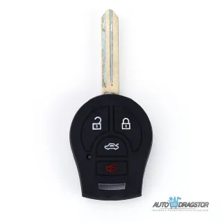 SILIKONSKA NAVLAKA ZA KLJUČEVE CRNA NISSAN 