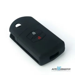 SILIKONSKA NAVLAKA ZA KLJUČEVE CRNA MAZDA 