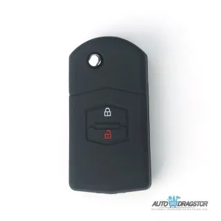 SILIKONSKA NAVLAKA ZA KLJUČEVE CRNA MAZDA 