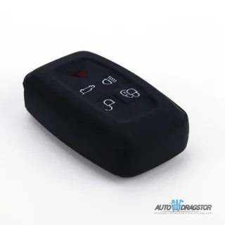 SILIKONSKA NAVLAKA ZA KLJUČEVE CRNA LAND ROVER 