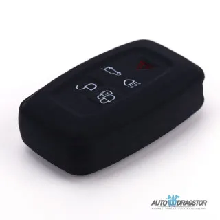 SILIKONSKA NAVLAKA ZA KLJUČEVE CRNA LAND ROVER 