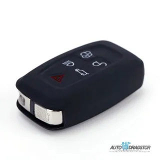 SILIKONSKA NAVLAKA ZA KLJUČEVE CRNA LAND ROVER 