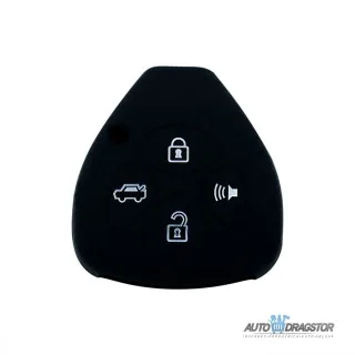 SILIKONSKA NAVLAKA ZA KLJUČEVE CRNA TOYOTA 