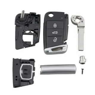 KUĆIŠTE OKLOP KLJUČA 3 DUGMETA ZA VW 