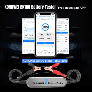 AKUMULATOR TESTER ZA VOZILA I MOTORE BLUETOOTH 