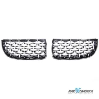 BMW 3 (E90) Sedan (E91) Touring 2005-2008 MASKA DIAMOND HROM CRNA SET 2 KOM 