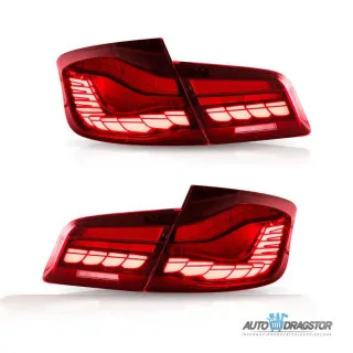 BMW 5 (F10) Sedan 2010-2017 DINAMIČKE LED CRVENE ŠTOP LAMPE  M4 GTS SET 4KOM 