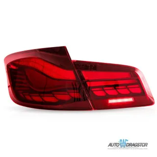 BMW 5 (F10) Sedan 2010-2017 DINAMIČKE LED CRVENE ŠTOP LAMPE  M4 GTS SET 4KOM 