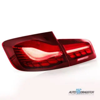 BMW 5 (F10) Sedan 2010-2017 DINAMIČKE LED CRVENE ŠTOP LAMPE  M4 GTS SET 4KOM 