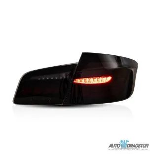 BMW 5 (F10) Sedan 2010-2017 DINAMIČKE LED ZATAMLJENE ŠTOP LAMPE  M4 GTS SET 4KOM 