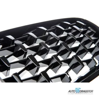 BMW X6 (E71, E72) X5 (E70) 2007-2013 MASKA DIAMOND CRNA SET 2 KOM 