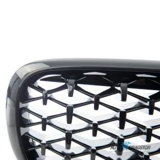 BMW X5 (F15, F85) X6 (F16, F86) 2013-2018 MASKA DIAMOND CRNA SET 2 KOM 