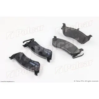 Kočione pločice MERCEDES M-KLASSE/ML (W163), 98-05; 