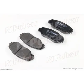 Kočione pločice TOYOTA AURIS (E15), 07-12; AURIS (E18), 13-19; MIRAI, 15-; PRIUS (ZVW30), 09-16; RAV4 (XA30), 06-13; 