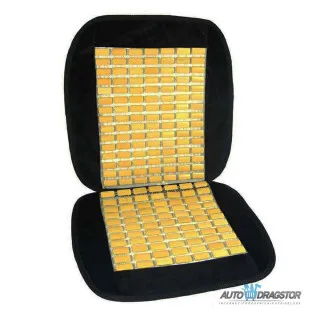 OBLOGA SEDIŠTA VELUR SA BAMBOO ULOŠKOM CRNA 