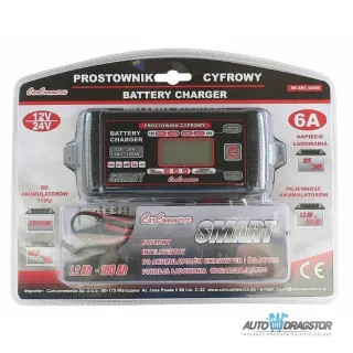 PUNJAČ ZA AKUMULATOR 1.2-180Ah 12V-6A/24V-3A ZA GEL AKUMULATORE 